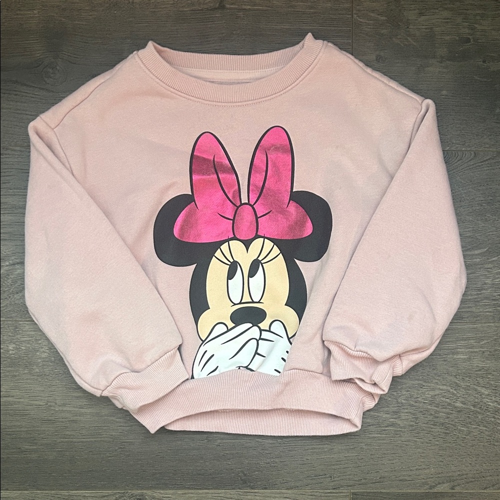 GAP Pink Minnie Mouse Sweatshirt